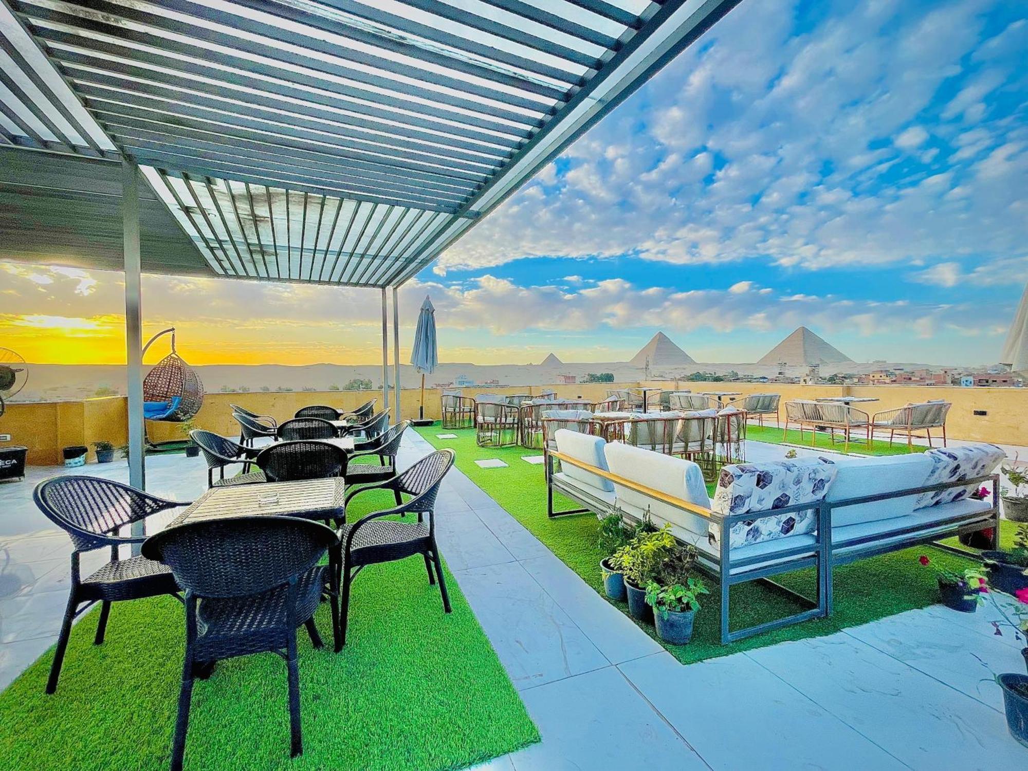 Palm Pyramids View Hotel Kafret el-Gabal 外观 照片